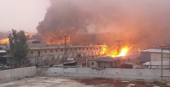 В сирийском городе Африн прогремел мощный взрыв: есть жертвы
