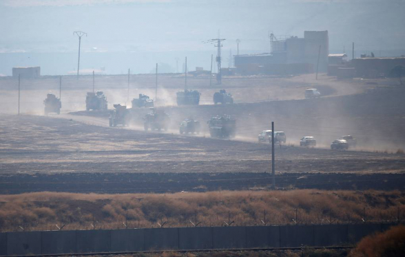 Россия и Турция начали совместное патрулирование в Сирии