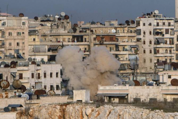Ահաբեկիչները հրթիռակոծել են Հալեպի բնակելի թաղամասի վրա