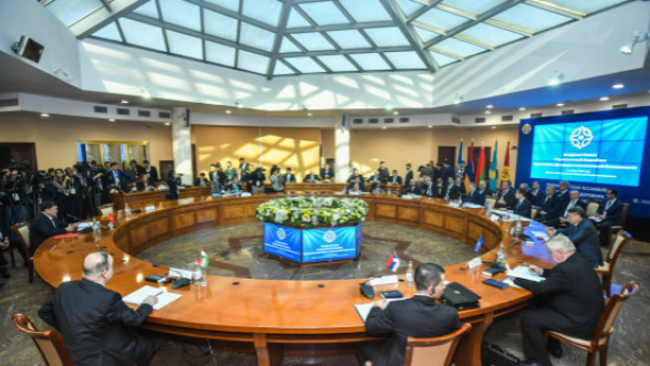 В Ереване проходит XII пленарное заседание Парламентской Ассамблеи ОДКБ (прямой эфир)