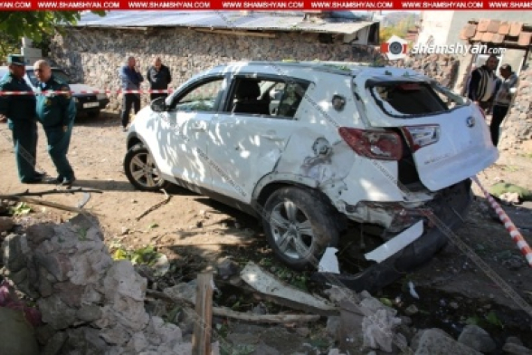 Արագածոտնի մարզում պայթյունի հետևանքով մահացած ամուսինների հետ հողամասում գտնվող Kia-ի վարորդը Այրվածքաբանության կենտրոնում նույնպես մահացավ (տեսանյութ)