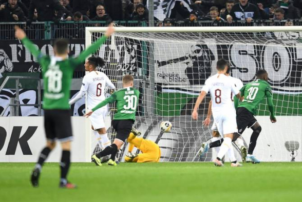 Лига Европы: «Рома» уступила мюнхенгладбахской «Боруссии»