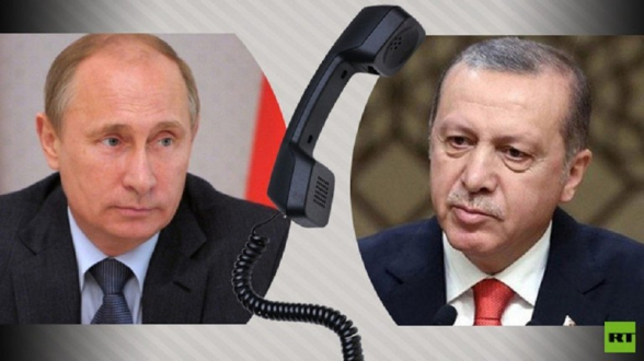 Эрдоган анонсировал новый телефонный разговор с Путиным