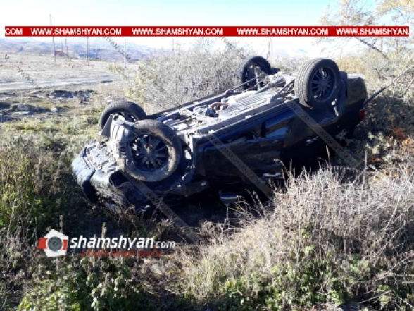 Գեղարքունիքի մարզում Toyota Land Cruiser-ը բախվել է քարերին և գլխիվայր շրջվել. կան վիրավորներ (տեսանյութ)