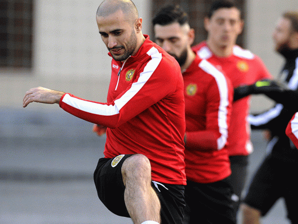 Հայաստանի ազգային հավաքականն անցկացրեց առաջին մարզումը (տեսանյութ)