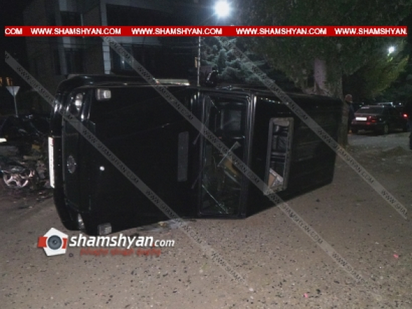 Կոտայքում Mercedes G-ով վթարի է ենթարկվել քրեական պատմություններով Չարենցավանում հայտնի «Բդոն»