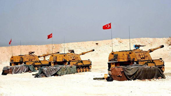 Армия Турции обстреляла два селения в окрестностях Телль-Тамера на севере Сирии