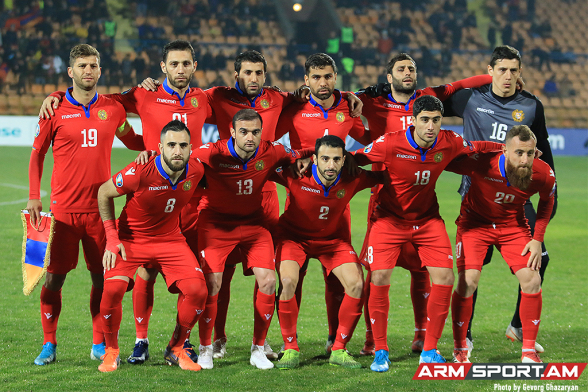 Сборная Армении потерпела самое крупное поражение в своей истории – 1:9 (видео)