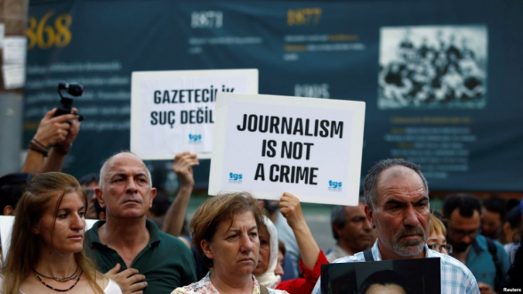 Թուրքիան «աշխարհի ռեկորդ է սահմանել» կալանավորված լրագրողների թվով