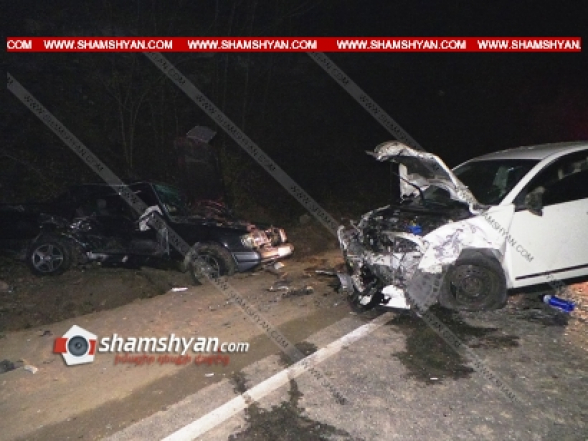 Տավուշի մարզում բախվել են Mercedes-ն ու Nissan-ը. կա 2 վիրավոր. 1զոհ