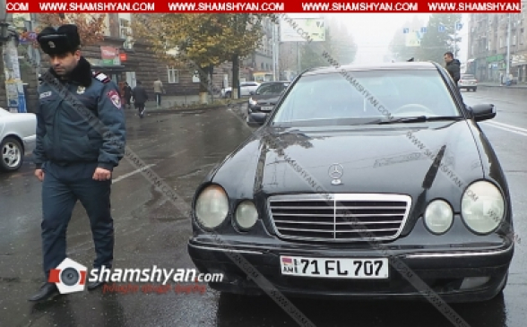Երևանում 27-ամյա վարորդը Mercedes-ով վրաերթի է ենթարկել փողոցը չթույլատրելի հատվածով անցնող հետիոտնին. վերջինս հիվանդանոցում մահացել է