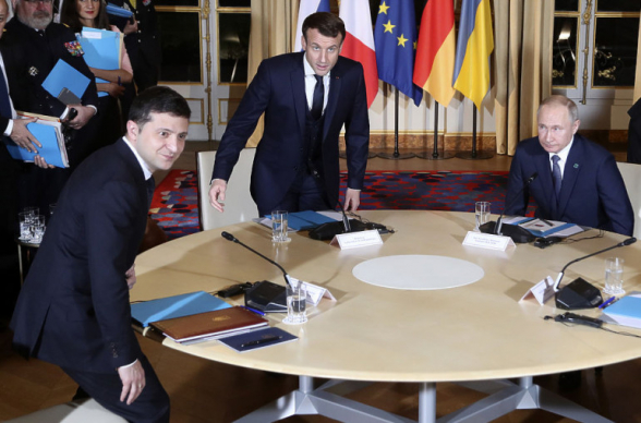 Պուտինը հուշել է շփոթված Զելենսկուն՝ ինչ անել «նորմանդական քառյակի» հանդիպման ժամանակ (տեսանյութ)