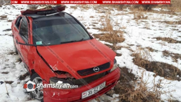 27-ամյա վարորդը Opel-ով Տիգրանաշենի ոլորաններում բախվել է երկաթե արգելապատնեշին, մի քանի պտույտ շրջվելով՝ հայտնվել ձորում. կա վիրավոր