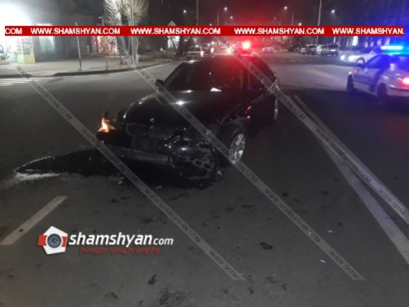 Գյումրիում բախվել են 25-ամյա վարորդի BMW-ն ու 24-ամյա վարորդի Opel-ը. կա վիրավոր