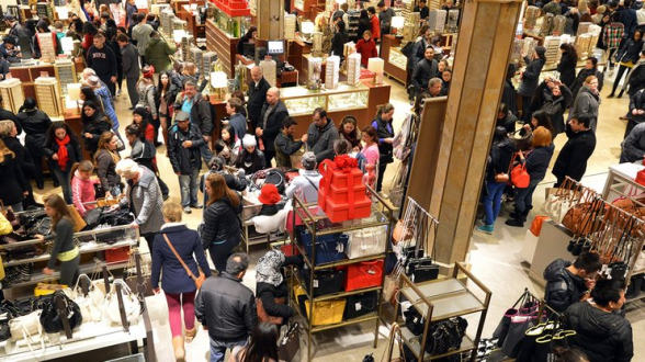 Предпраздничный шопинг в США поставил новый рекорд