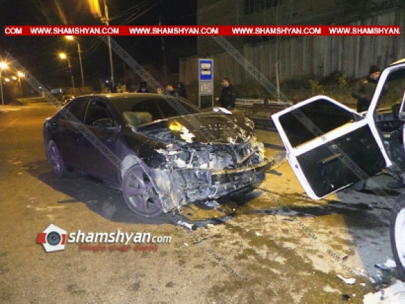 «Բոռա-Բոռա» ռեստորանի մոտ բախվել են Toyota-ն, Niva-ն ու կայանված չշահագործվող 4 Mercedes-ներ. կա վիրավոր