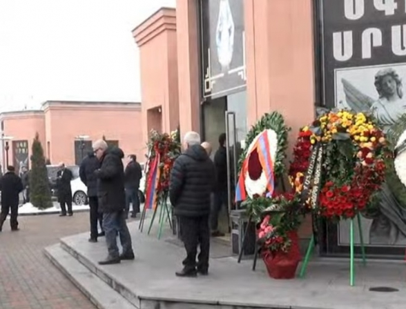 Церемония похорон Георгия Кутояна (прямой эфир)
