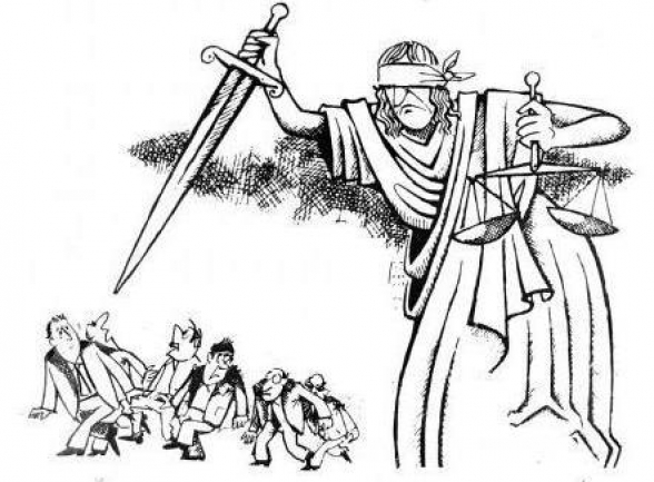 Ոչ թավշյա, բռնի, կույր, խուլ, անխիղճ և անուղեղ «արդարադատություն» ունենք` աշխարհը չունի