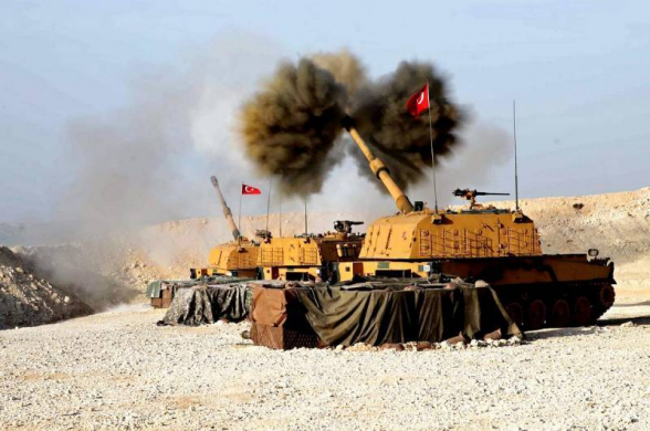 Турецкая артиллерия обстреляла шесть населенных пунктов близ сирийского Африна