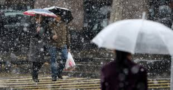 Հունվարի 23-ի երեկոյան ժամերին, 24-ի գիշերը և առավոտյան սպասվում է ձյուն