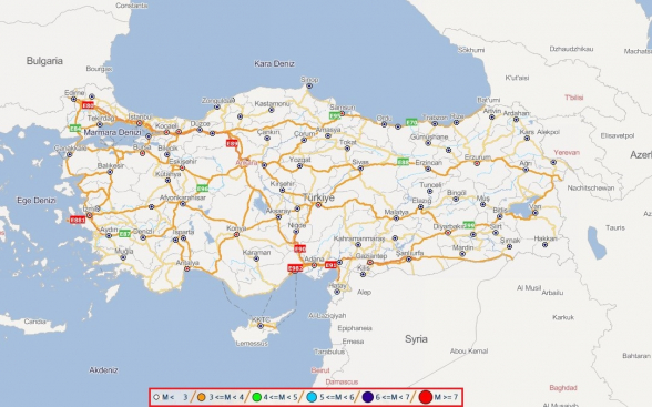 Թուրքիայում 120 տարում երկրաշարժերի զոհ է դարձել ավելի քան 86․000 մարդ