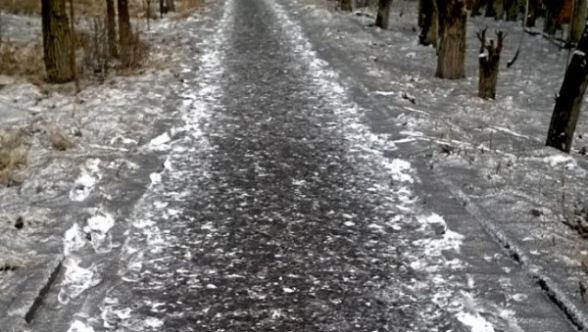 Արտասովոր երևույթ․ Ղազախստանում սև ձյուն է տեղացել