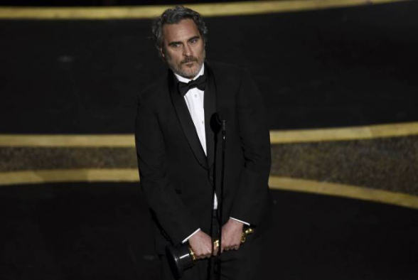 «Оскар 2020»: Хоакин Феникс победил в номинации «Лучший актер»