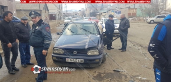 Լոռու մարզում բախվել են Volkswagen-ն ու Mercedes-ը. կա վիրավոր