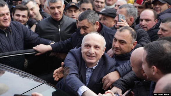 Экс-министр внутренних дел Грузии Вано Мерабишвили вышел на свободу (видео)