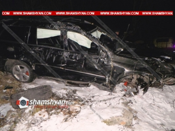36-ամյա վարորդը Mercedes GL-ով Դիլիջանի վտանգավոր ոլորաններում բախվել է մի քանի ծառերի. կա զոհ