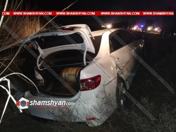 Արարատի մարզում բախվել են BMW-ն, Toyota-ն, Opel-ը և ВАЗ 2110-ը. կան վիրավորներ