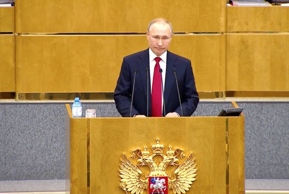 Путин выступил против продления полномочий действующего президента РФ