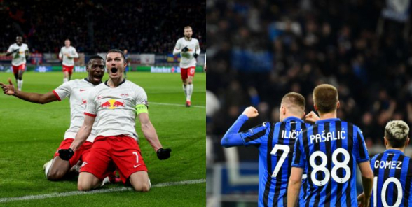 Лига чемпионов: «Лейпциг» и «Аталанта» вышли в ¼ финала