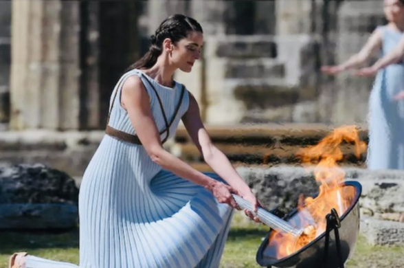 Դադարեցվել է նաև օլիմպիական ջահի փոխանցավազքը