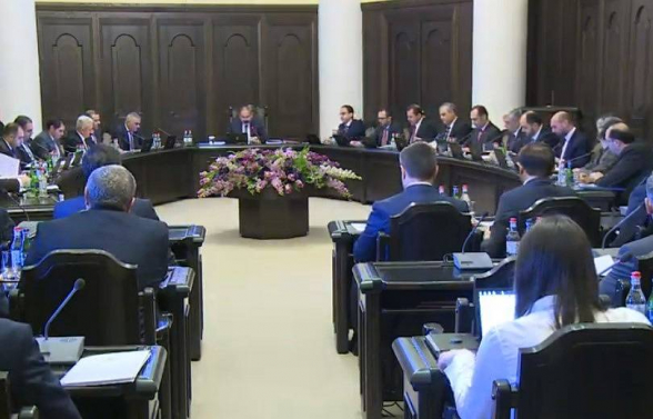 Заседание Правительства РА (прямой эфир)