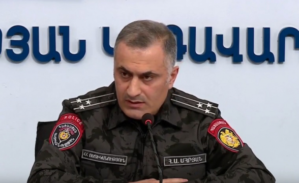 Пресс-конференция замглавы Полиции РА (прямой эфир)