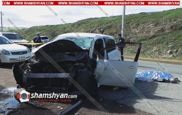 Կոտայքի մարզում Nissan-ը բախվել է բետոնե հենասյանը, վարորդը տեղում մահացել է
