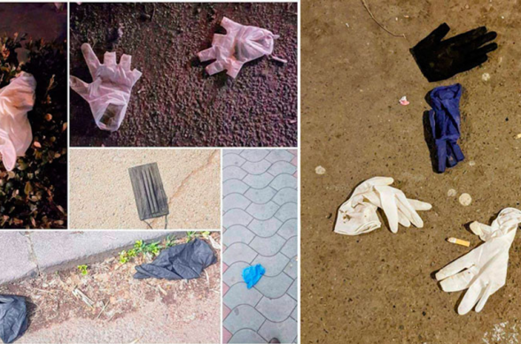 Փողոցում նետված օգտագործված դիմակը կամ ձեռնոցը վարակի տարածման հնարավոր աղբյուրներ են. պարետատուն