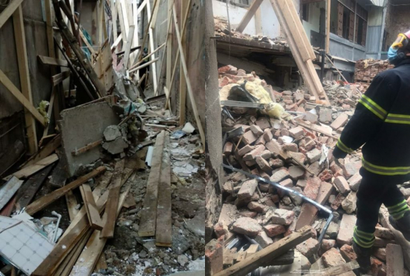 Վրաստանում շենքի ապամոնտաժման ընթացքում պատը փլուզվել է. վիրավորվել է 3 բանվոր