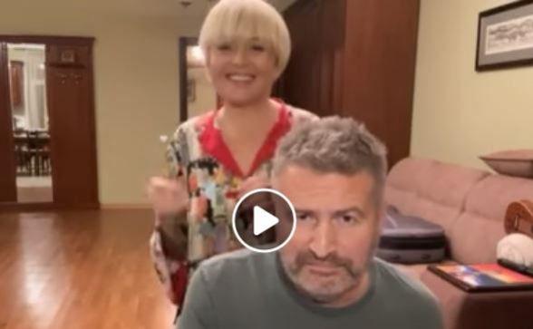 Леонид Агутин и Анжелика Варум спели вдвоём во время самоизоляции