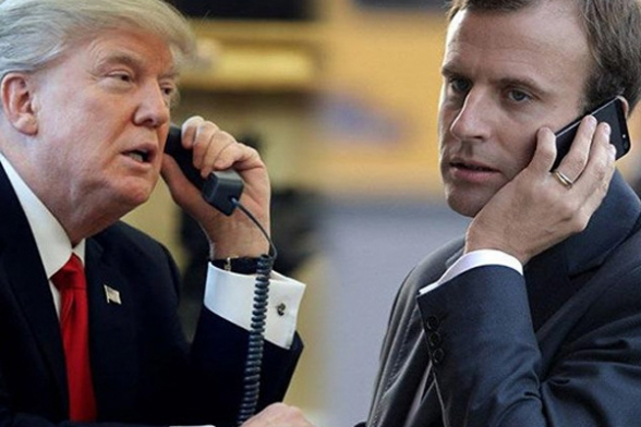 Трамп и Макрон обсудили подготовку к конференции G7 и восстановление экономики