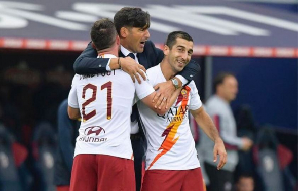 Тренер «Ромы»: «Хочу, чтобы Мхитарян остался в команде»