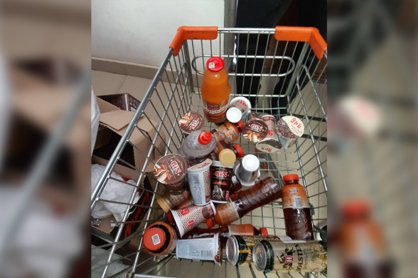 Ոչնչացվել է ժամկետանց սննդամթերք (լուսանկար)