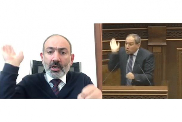 В прямом эфире «вздул» и «засадил» оппозиционеру Николу и премьеру Пашиняну