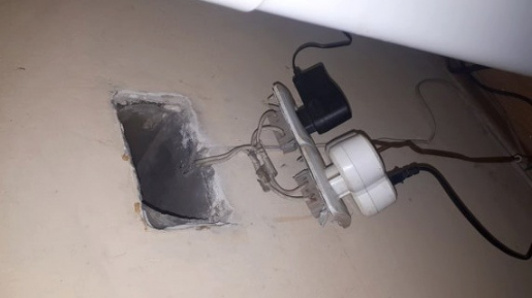 Դատապարտյալների հիվանդանոցի հիվանդասենյակում հայտնաբերվել է թաքստոց՝ արգելված իրերով (լուսանկարներ)