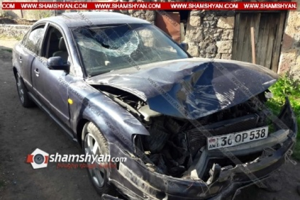 Ավտովթար Գեղարքունիքի մարզում. 16-ամյա տղան Volkswagen-ով բախվել է բնակչի տան պարսպին