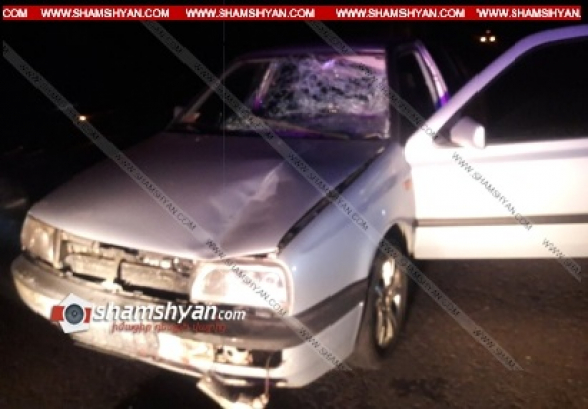 Կոտայքի մարզում 26–ամյա վարորդը Volkswagen Vento–ով վրաերթի է ենթարկել 75–ամյա հետիոտնին. վերջինս մահացել է