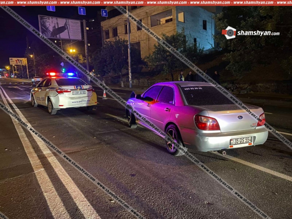 Երևանում 37-ամյա վարորդը ոչ սթափ վիճակում Subaru-ով բախվել է ճանապարհային ոստիկանության Toyota-ին. վերջինիս տեղափոխվել է հիվանդանոց