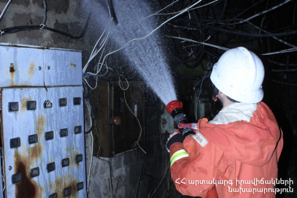 Աշտարակում գազի հաշվիչներ են այրվել