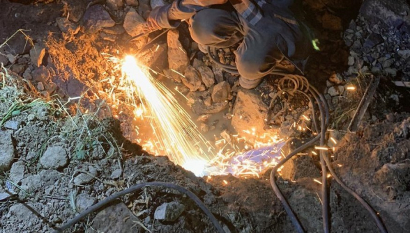 Շինաշխատանքներ կատարելիս վնասվել է Մերձավան գյուղը սնուցող ջրատարը, բնակավայրի ջրամատակարարման համակարգ են ներթափանցել կեղտաջրեր